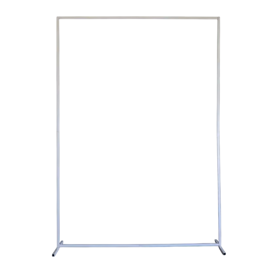 Backdrop Weiß - 2m (Kreisbogen)