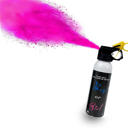 Gender Reveal Brandblusser Spray - Roze